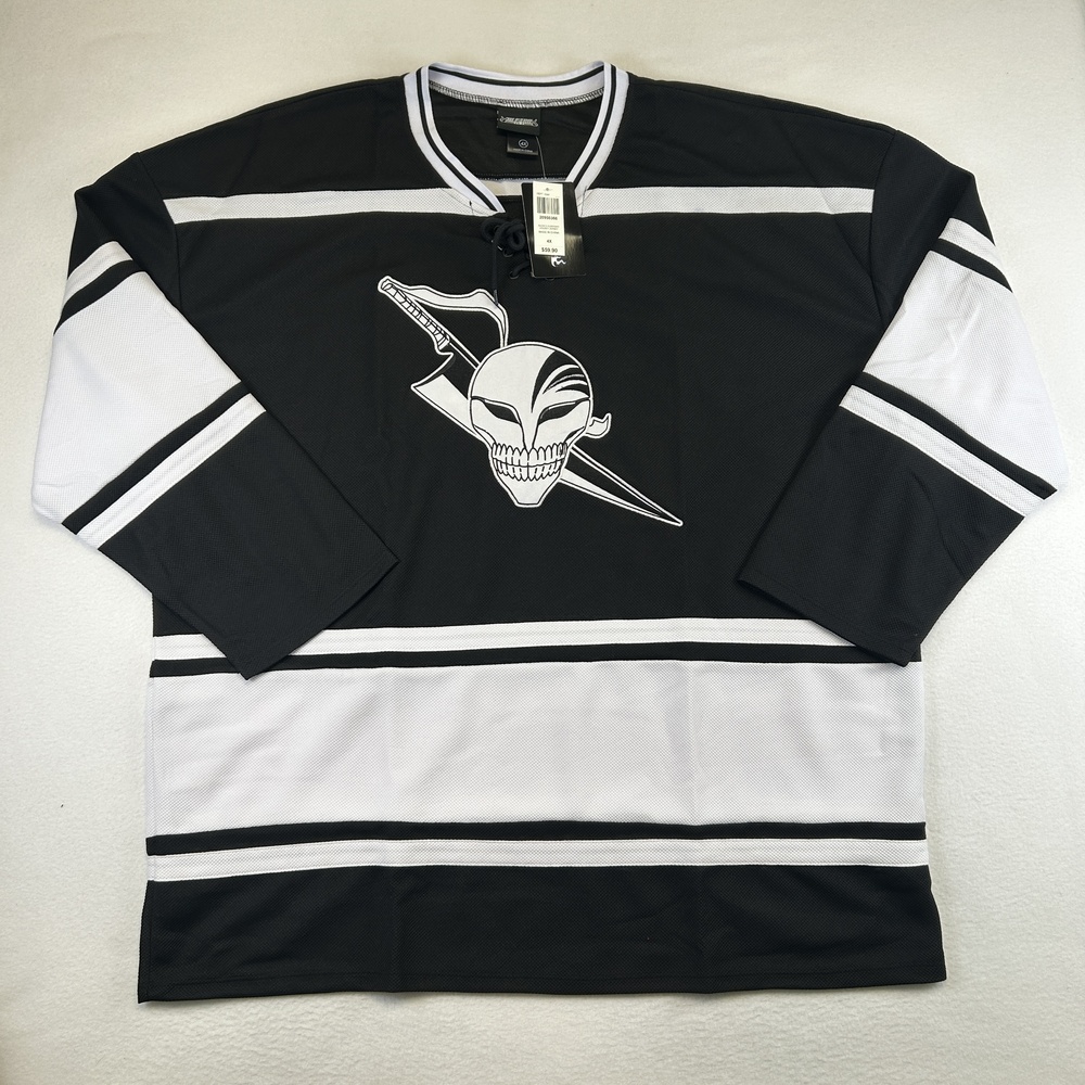 Bleach Shirt Mens 4XL Black Kurosaki 15 Hockey Jersey Ichigo Anime BoxLunch